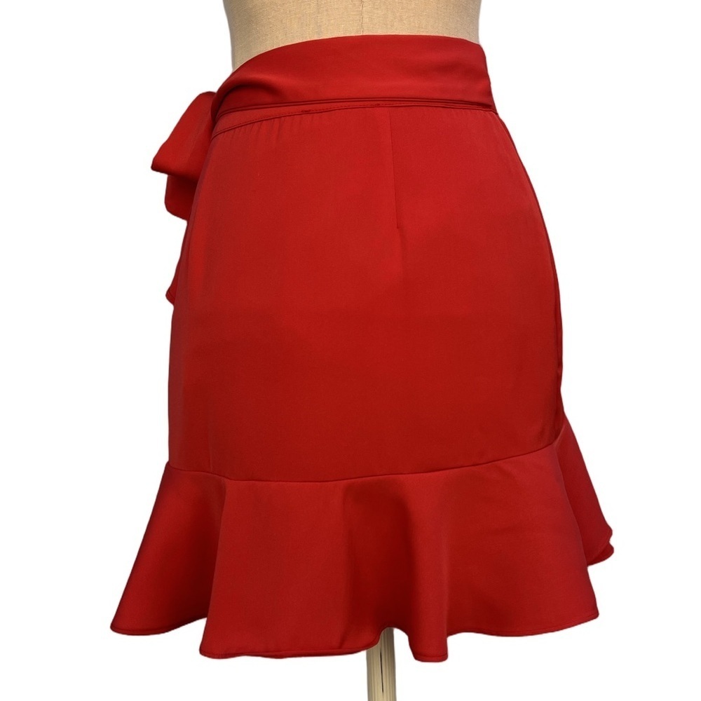 Superdown Vibrant Red Mini Skirt - Picture 5 of 12